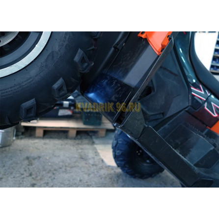 Защита днища KTZ пластик для квадроцикла LONCIN XWOLF 700L 2023-
