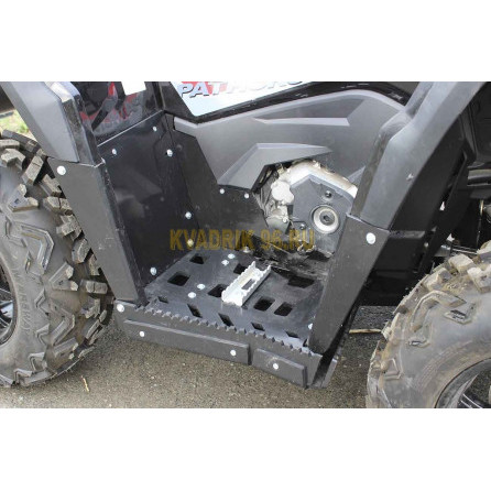 Подножки KTZ для квадроцикла ODES Pathcross 1000 (Single seat) 2023 (комплект 2шт)