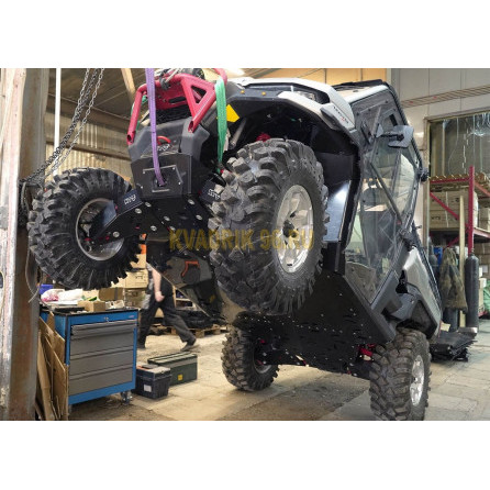 Защита днища и передних арок KTZ пластик для квадроцикла BRP TRAXTER X MR HD10 (2024-) Защита днища и передних арок KTZ пластик для квадроцикла BRP TRAXTER X MR HD10 (2024-)