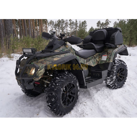 Комплект защита днища и подножки KTZ пластик для квадроцикла BRP Outlander G1 max