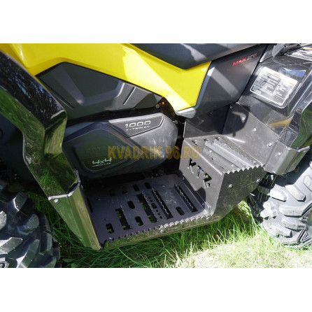 Комплект: защита днища и подножки KTZ пластик для квадроцикла BRP CAN AM OUTLANDER G2 MAX 650 850 1000 (2012-2016) Комплект: защита днища и подножки KTZ пластик для квадроцикла BRP CAN AM OUTLANDER G2 MAX 650 850 1000 (2012-2016)