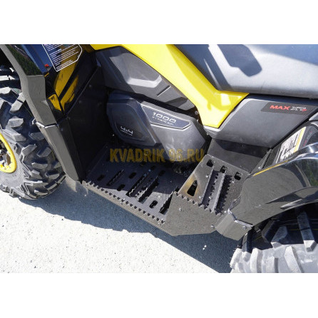 Комплект: защита днища и подножки KTZ пластик для квадроцикла BRP CAN AM OUTLANDER G2 MAX 650 850 1000 (2012-2016) Комплект: защита днища и подножки KTZ пластик для квадроцикла BRP CAN AM OUTLANDER G2 MAX 650 850 1000 (2012-2016)