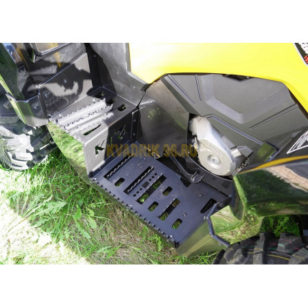 Комплект: защита днища и подножки KTZ пластик для квадроцикла BRP CAN AM OUTLANDER G2 MAX 650 850 1000 (2012-2016) Комплект: защита днища и подножки KTZ пластик для квадроцикла BRP CAN AM OUTLANDER G2 MAX 650 850 1000 (2012-2016)
