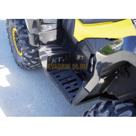 Комплект: защита днища и подножки KTZ пластик для квадроцикла BRP CAN AM OUTLANDER G2 MAX 650 850 1000 (2012-2016) Комплект: защита днища и подножки KTZ пластик для квадроцикла BRP CAN AM OUTLANDER G2 MAX 650 850 1000 (2012-2016)