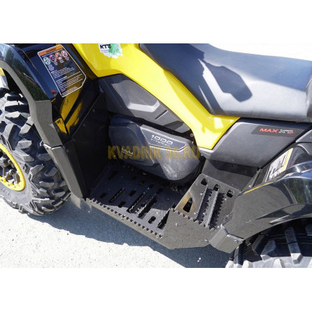Комплект: защита днища и подножки KTZ пластик для квадроцикла BRP CAN AM OUTLANDER G2 MAX 650 850 1000 (2012-2016) Комплект: защита днища и подножки KTZ пластик для квадроцикла BRP CAN AM OUTLANDER G2 MAX 650 850 1000 (2012-2016)