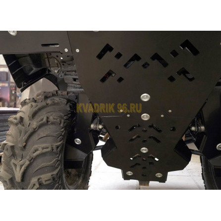 Защита днища KTZ пластик для квадроцикла SHARMAX Force 1100 2024-