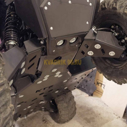 Защита днища KTZ пластик для квадроцикла LONCIN XWOLF 550L 2025-