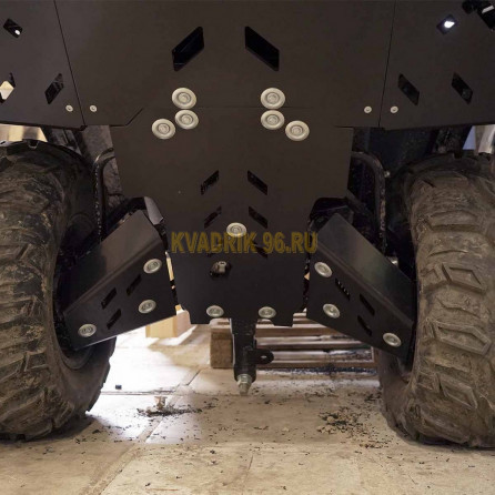 Защита днища KTZ пластик для квадроцикла LONCIN XWOLF 550L 2025-