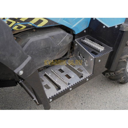 Подножки Русская Механика KTZ пластик для квадроцикла RM 800 DUO