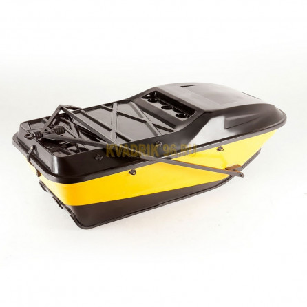 Волокуши KTZ Compact с крышкой, вес 32 кг. (корпус-крышка)