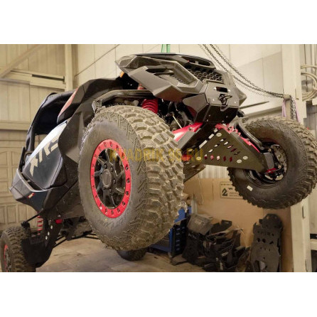 Защита днища и передних арок KTZ пластик для квадроцикла BRP Can-Am MAVERICK R XRS (2026)