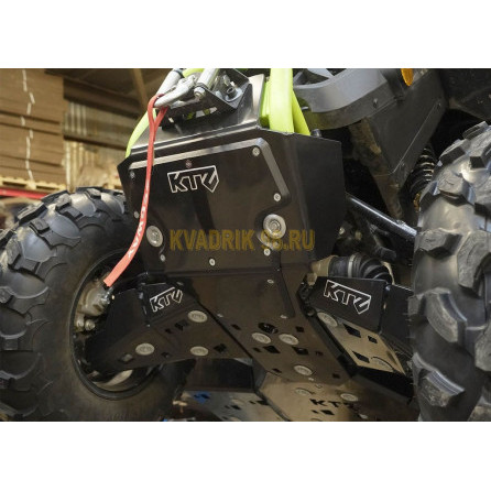 Защита днища KTZ пластик для квадроцикла SEGWAY AT5 LE 2024+