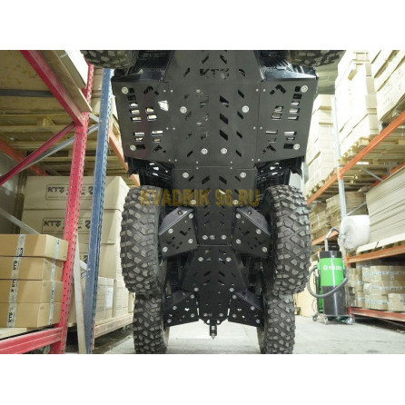 Защита днища KTZ пластик для квадроцикла Outlander G3 Max 6X6 XT 1000 2026-