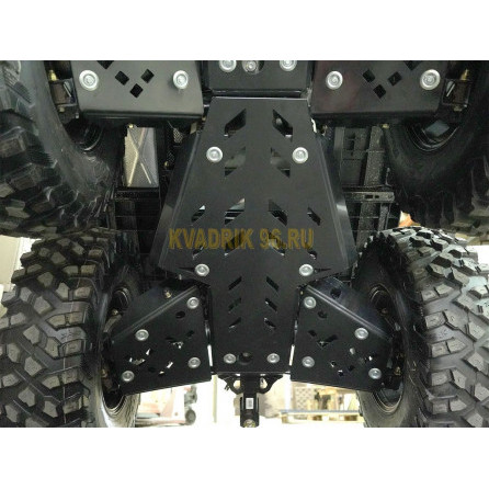 Защита днища KTZ пластик для квадроцикла Outlander G3 Max 6X6 XT 1000 2026-