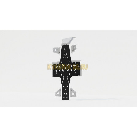 Полный комплект защиты HDPE для квадроцикла Loncin XWOLF 700L 2022-