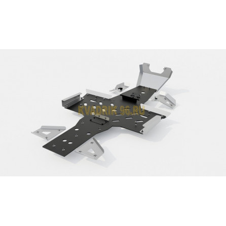 Полный комплект защиты HDPE для квадроцикла Loncin XWOLF 700L 2022-