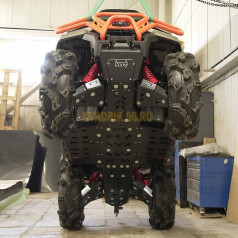 Защита днища KTZ пластик для квадроцикла LONCIN XWOLF 1000 MUD 2025- Защита днища KTZ пластик для квадроцикла LONCIN XWOLF 1000 MUD 2025-