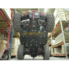 Защита днища KTZ пластик для квадроцикла SEGWAY AT10 W MUD 2025- V2